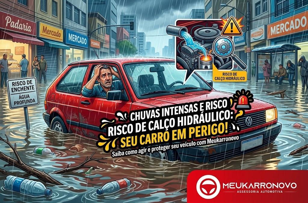 Carro alagado: pode ligar o motor? O que fazer e riscos