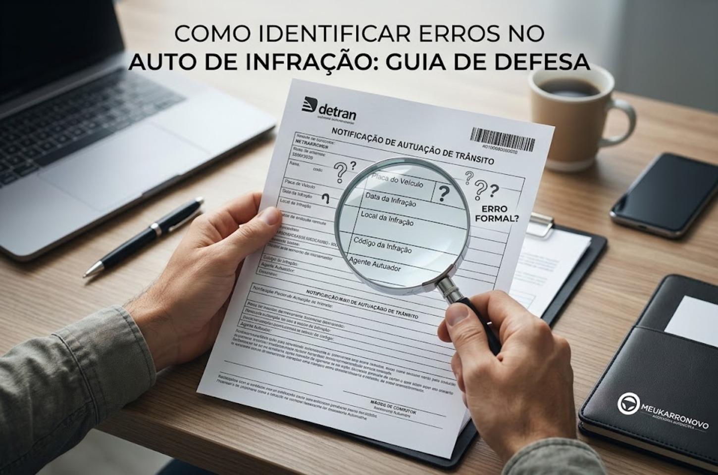 Como Identificar Erros no Auto de Infração: Guia de Defesa
