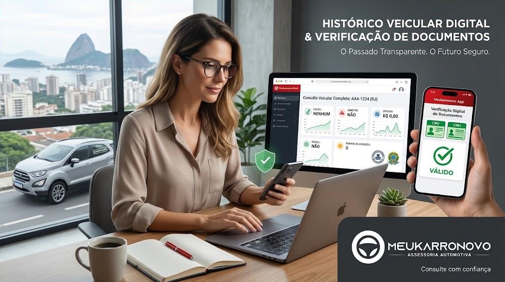 Consulta veicular no RJ: o que ela mostra e como fazer