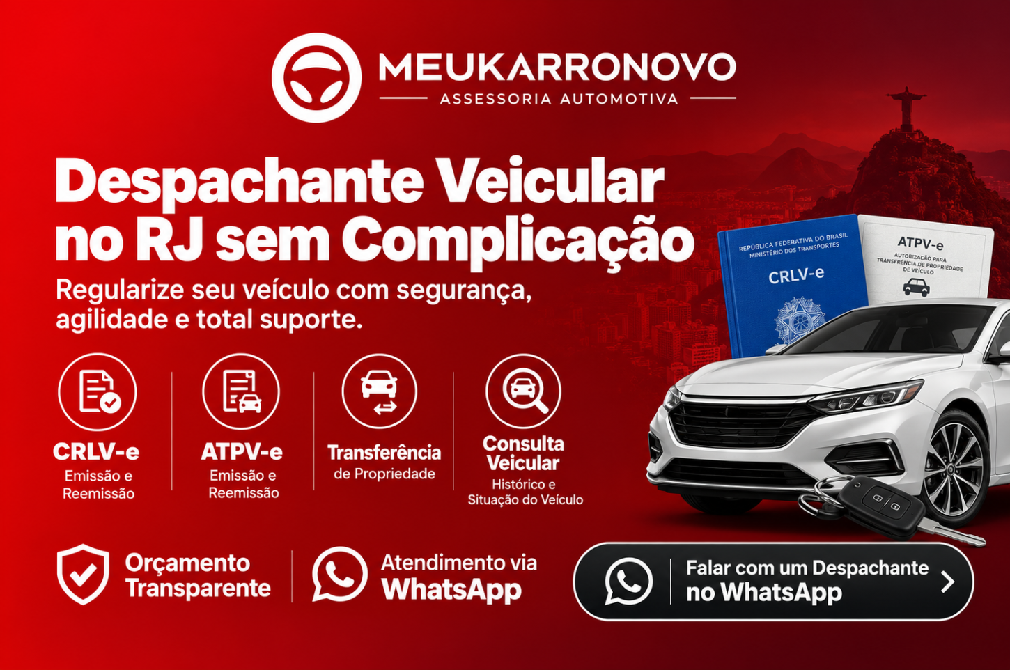 Despachante Veicular no RJ: ATPV-e, CRLV-e e 2ª Via do CRV