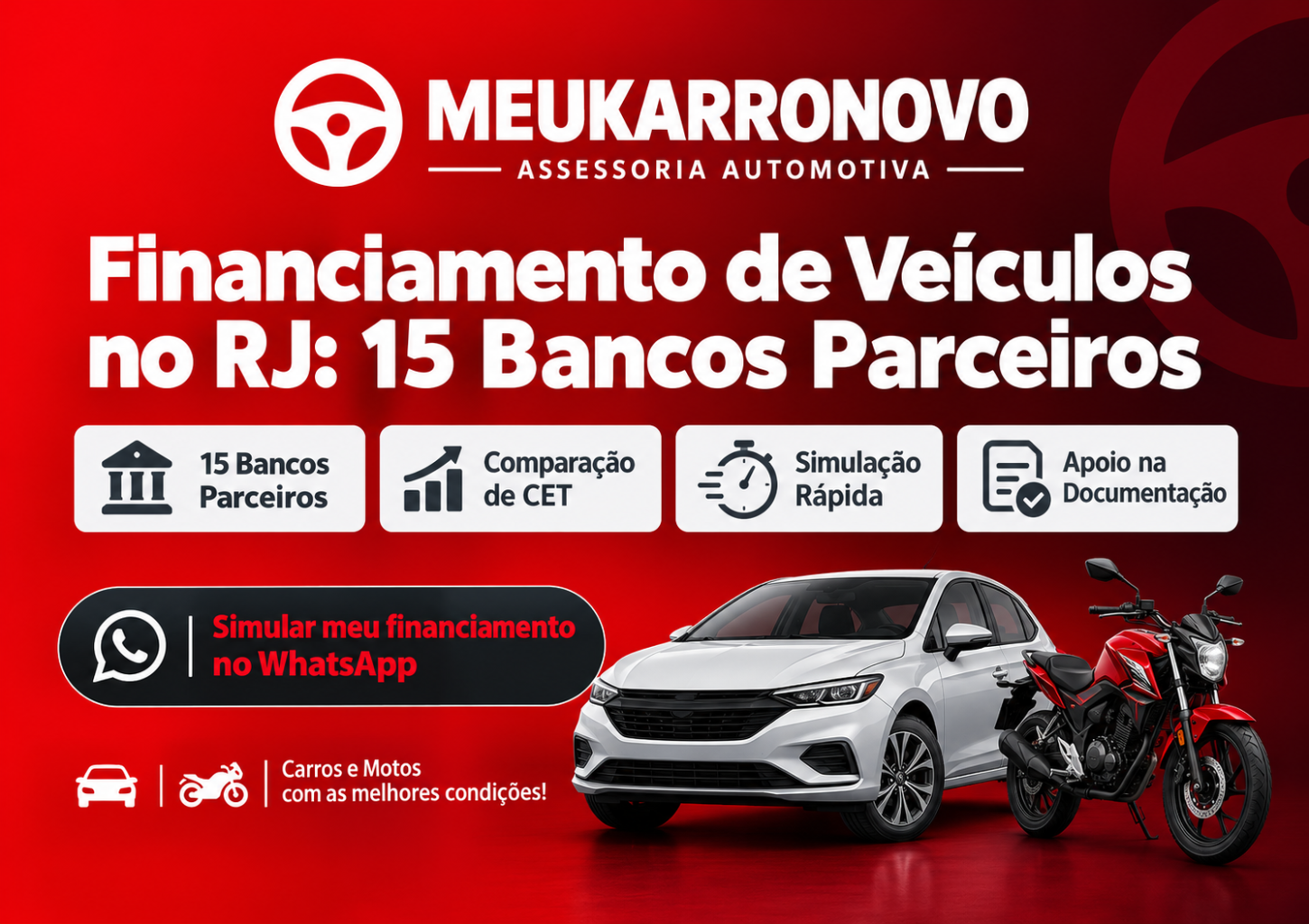 Financiamento de Veículos no RJ: 15 Bancos para Conseguir a melhor Proposta para Você