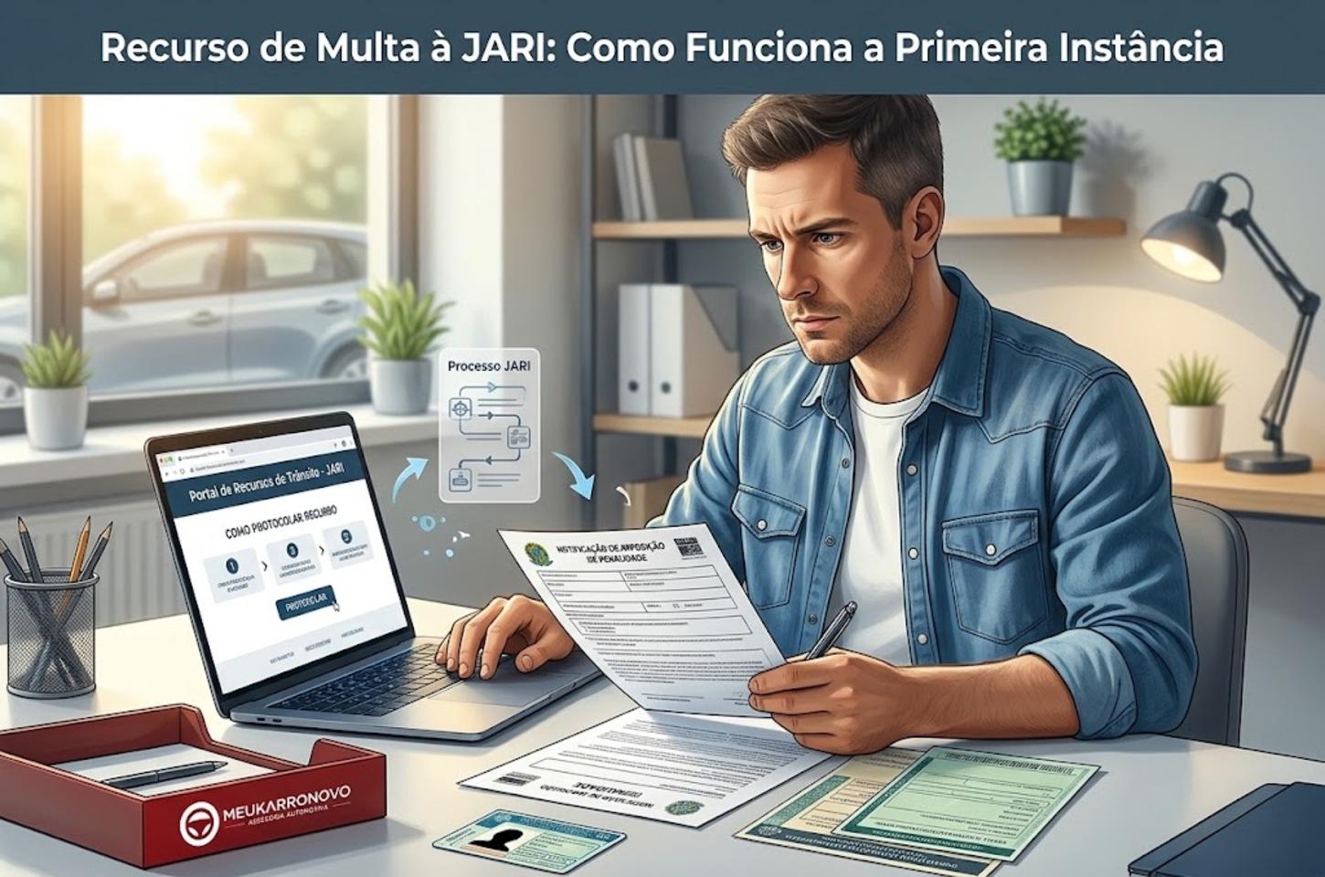 Recurso de Multa à JARI: Como Funciona a Primeira Instância