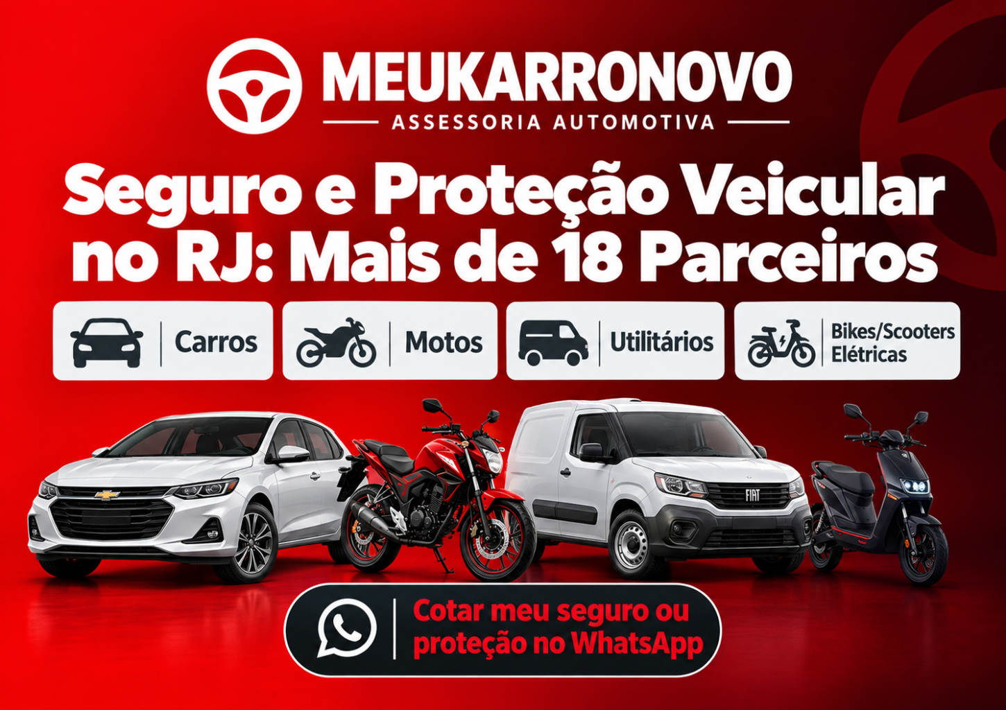 Seguro e Proteção Veicular no RJ: Mais de 18 Parceiros