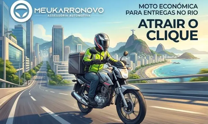 As Motos Mais Econômicas para Trabalhar com Entregas no RJ | Meukarronovo