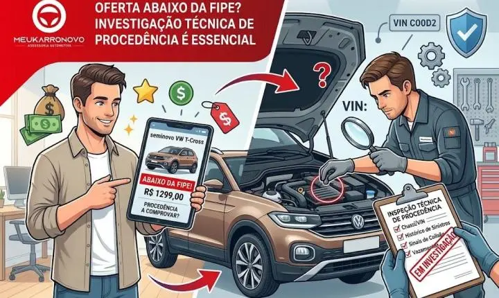 Carro com Preço Abaixo da Fipe: Quando Desconfiar e Riscos