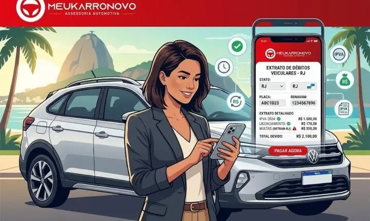 Como consultar débitos do veículo no RJ: Guia passo a passo