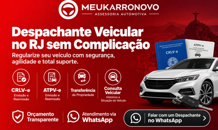 Despachante Veicular no RJ: ATPV-e, CRLV-e e 2ª Via do CRV