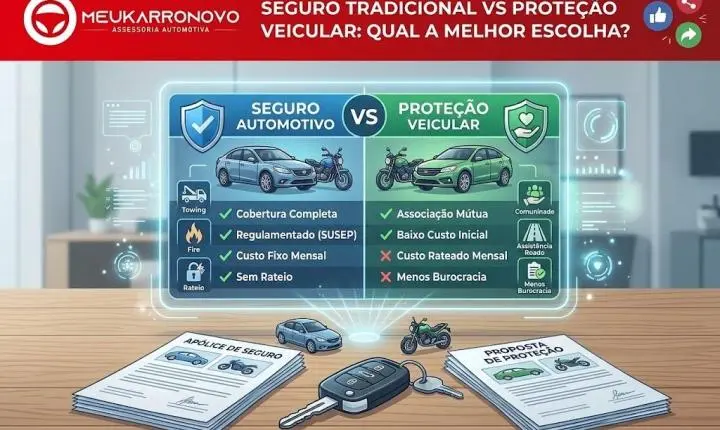 Proteção Veicular ou Seguro: Qual a Diferença Real e Qual Escolher?