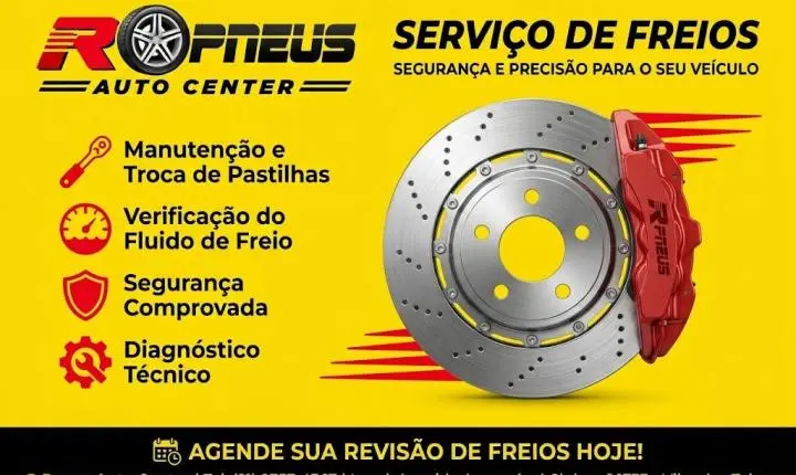 R Pneus Auto Center | Auto Center em Vilar dos Teles, São João de Meriti - RJ